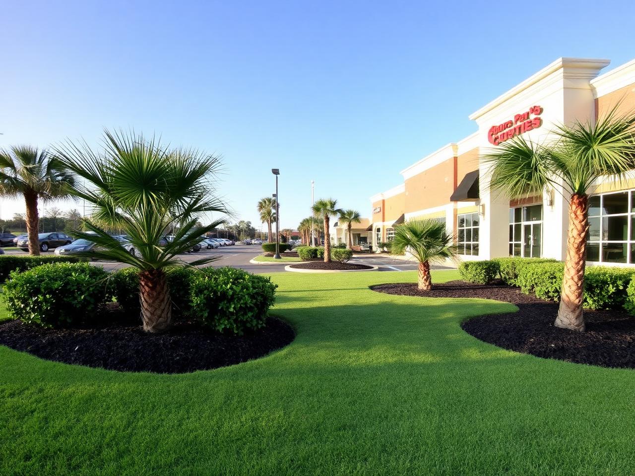 Lawn after South View Landscaping service
